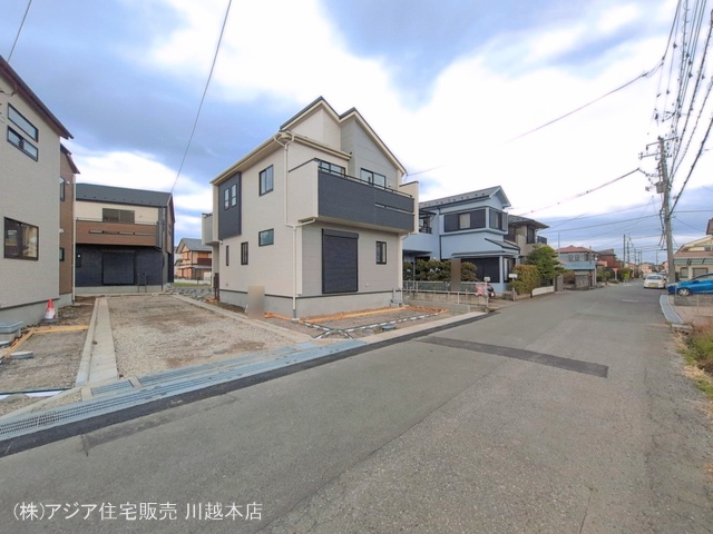 埼玉県川越市今成２丁目の新築戸建て外構写真 2026年3月30日撮影