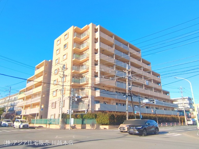 埼玉県鶴ヶ島市富士見1丁目のマンション『コンフォート若葉ポルカ』外観写真 2025年11月27日撮影