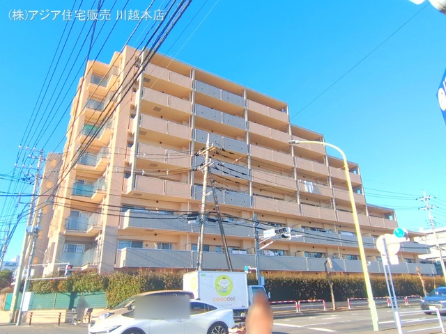 埼玉県鶴ヶ島市富士見1丁目のマンション『コンフォート若葉ポルカ』外観写真 2025年11月27日撮影