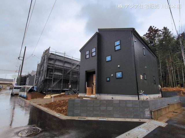 埼玉県川越市大字下小坂の新築戸建て外構写真 2026年3月2日撮影