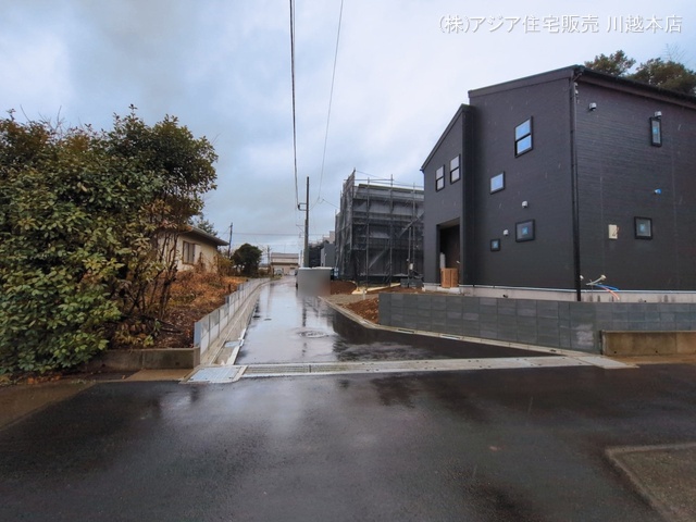 埼玉県川越市大字下小坂の新築戸建て外構写真 2026年3月2日撮影
