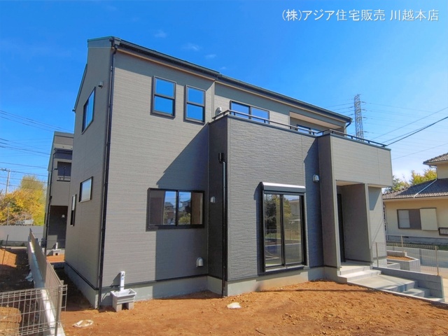 埼玉県川越市大字下小坂の新築戸建て完成写真 2026年4月8日撮影