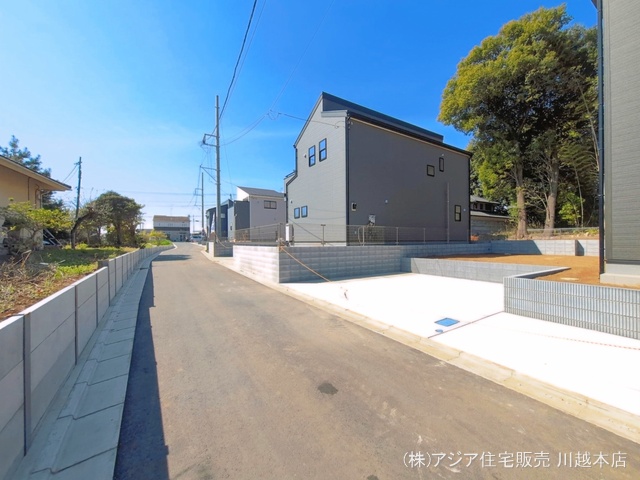 埼玉県川越市大字下小坂の新築戸建て完成写真 2026年4月8日撮影