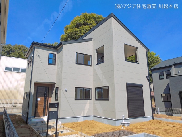 埼玉県川越市大字下小坂の新築戸建て外構写真 2026年4月8日撮影