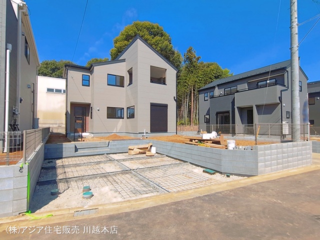 埼玉県川越市大字下小坂の新築戸建て外構写真 2026年4月8日撮影