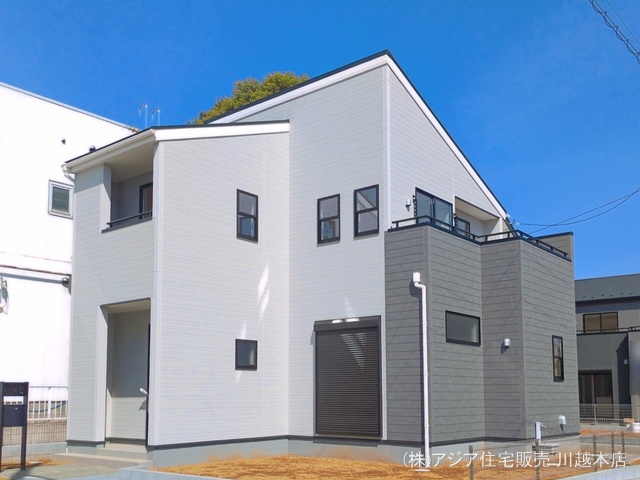 埼玉県川越市大字下小坂の新築戸建て完成写真 2026年4月8日撮影
