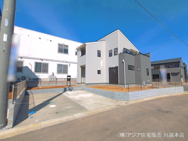 埼玉県川越市大字下小坂の新築戸建て完成写真 2026年4月8日撮影