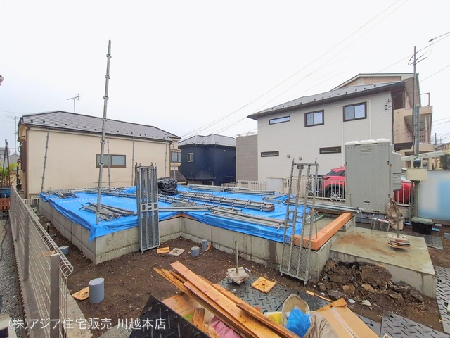 埼玉県富士見市鶴馬１丁目の新築戸建て基礎写真 2026年2月24日撮影