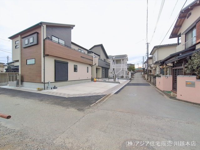 埼玉県川越市豊田町２丁目の新築戸建て完成写真 2026年2月16日撮影