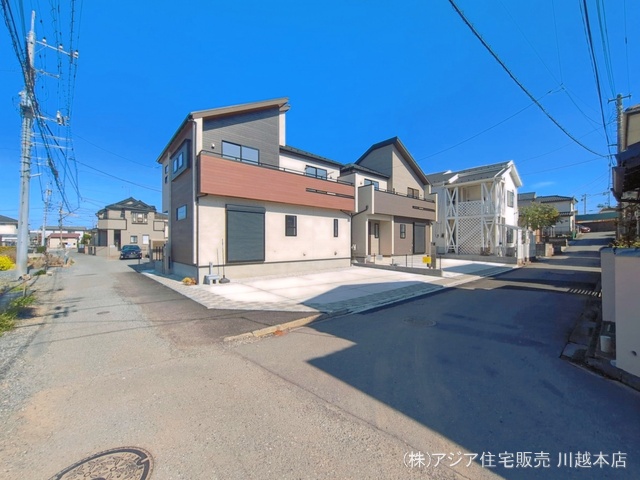 埼玉県川越市豊田町２丁目の新築戸建て完成写真 2026年4月2日撮影