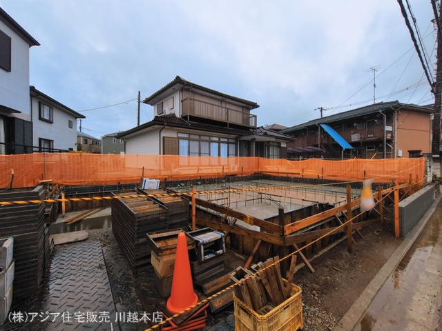 埼玉県川越市大字上戸の新築戸建て基礎写真 2026年3月2日撮影