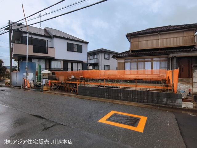 埼玉県川越市大字上戸の新築戸建て基礎写真 2026年3月2日撮影