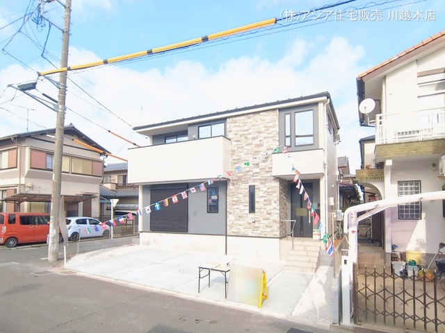 埼玉県川越市霞ケ関北６丁目の新築戸建て完成写真 2026年2月17日撮影