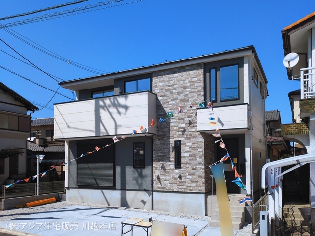 埼玉県川越市霞ケ関北６丁目の新築戸建て完成写真 2026年3月4日撮影