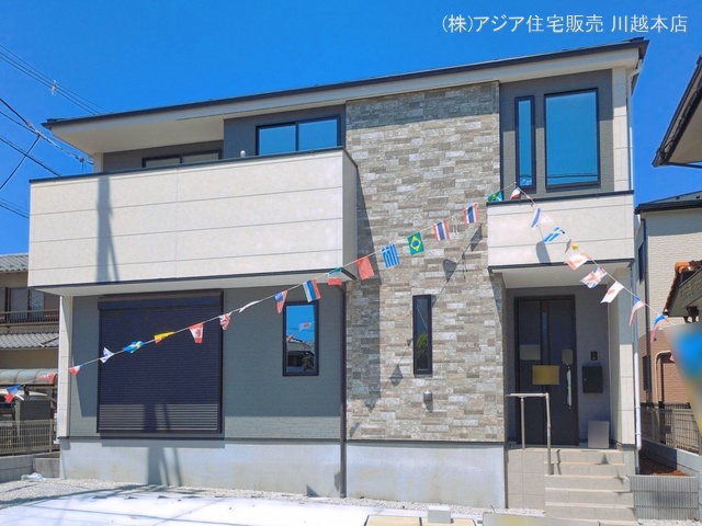 埼玉県川越市霞ケ関北６丁目の新築戸建て完成写真 2026年4月15日撮影
