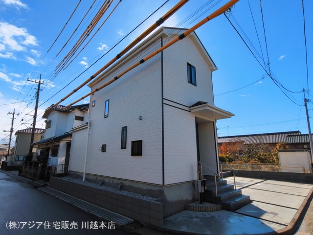 埼玉県狭山市広瀬2丁目の新築戸建て外構写真 2026年3月3日撮影