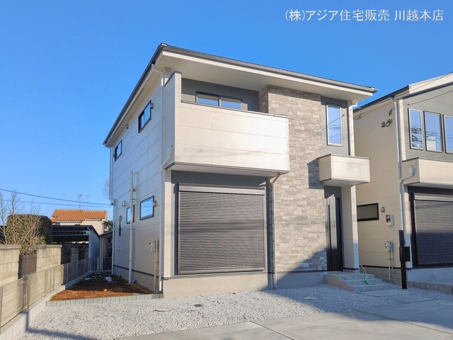 埼玉県狭山市柏原の新築戸建て外構写真 2026年2月8日撮影