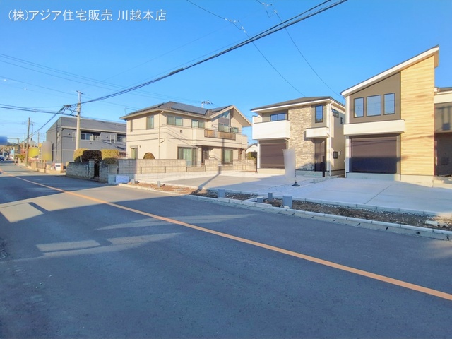 埼玉県狭山市柏原の新築戸建て外構写真 2026年2月8日撮影