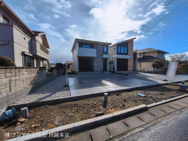 埼玉県狭山市柏原の新築戸建て外構写真 2026年3月3日撮影