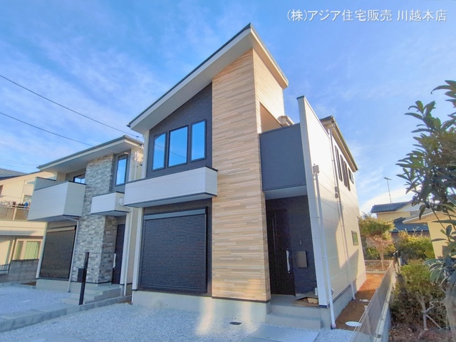 埼玉県狭山市柏原の新築戸建て外構写真 2026年2月9日撮影