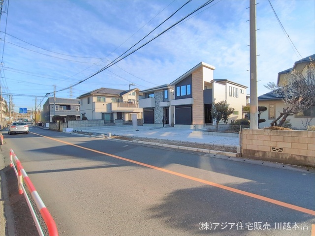 埼玉県狭山市柏原の新築戸建て外構写真 2026年2月9日撮影