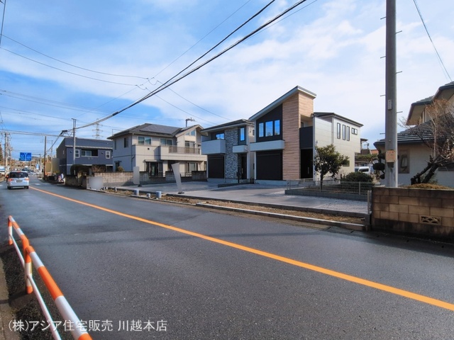 埼玉県狭山市柏原の新築戸建て外構写真 2026年3月3日撮影