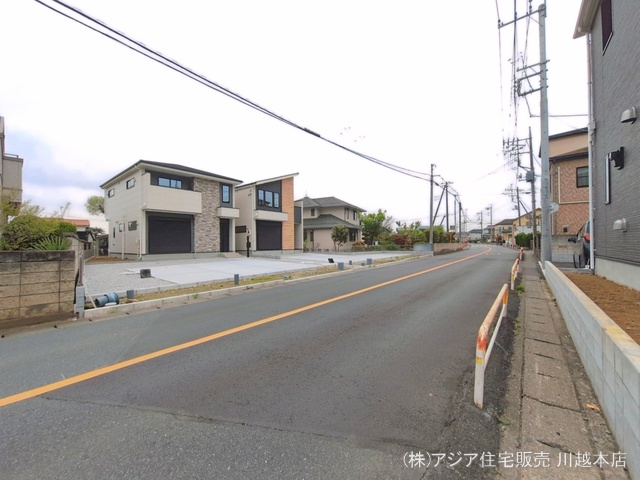 埼玉県狭山市柏原の新築戸建て外構写真 2026年4月14日撮影