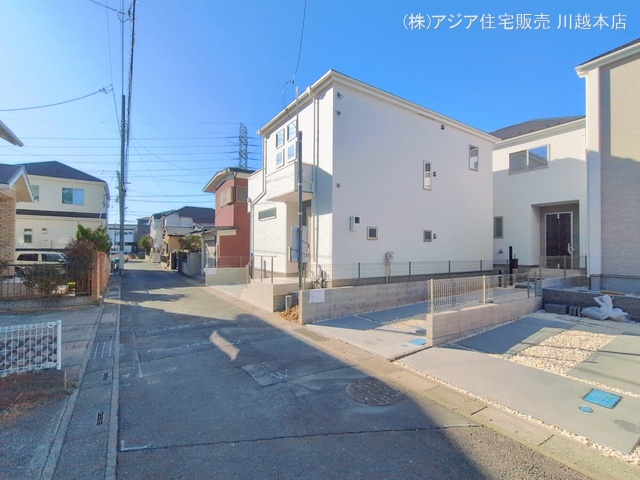 埼玉県富士見市水谷東１丁目の新築戸建て完成写真 2026年2月18日撮影