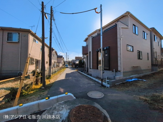 埼玉県川越市仙波町4丁目の新築戸建て外構写真 2026年3月10日撮影