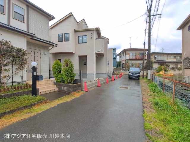 埼玉県川越市仙波町４丁目の新築戸建て外構写真 2026年3月25日撮影