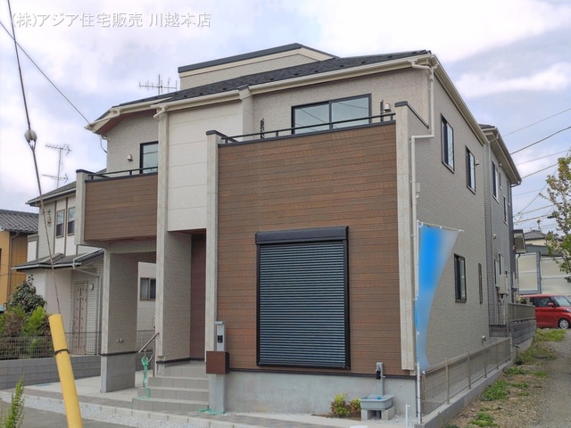 埼玉県川越市仙波町４丁目の新築戸建て完成写真 2026年4月14日撮影