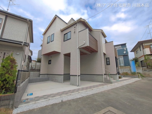 埼玉県川越市仙波町４丁目の新築戸建て完成写真 2026年4月14日撮影
