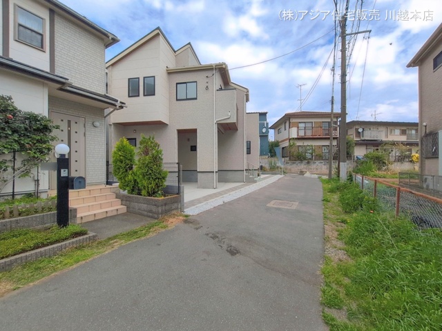 埼玉県川越市仙波町４丁目の新築戸建て完成写真 2026年4月14日撮影