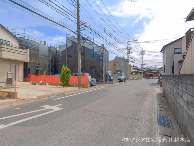 埼玉県川越市大字的場の新築戸建て上棟写真 2026年4月19日撮影