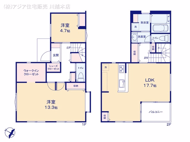ふじみ野市上福岡4丁目(戸建)04 間取図