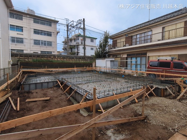 埼玉県ふじみ野市駒西１丁目の新築戸建て基礎写真 2026年3月9日撮影