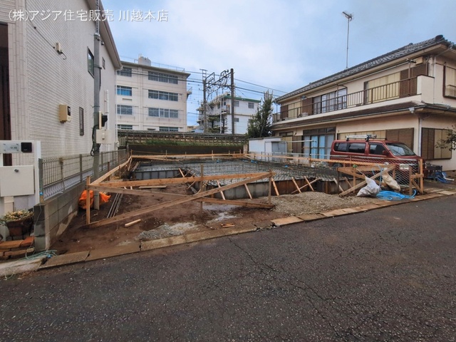 埼玉県ふじみ野市駒西１丁目の新築戸建て基礎写真 2026年3月9日撮影