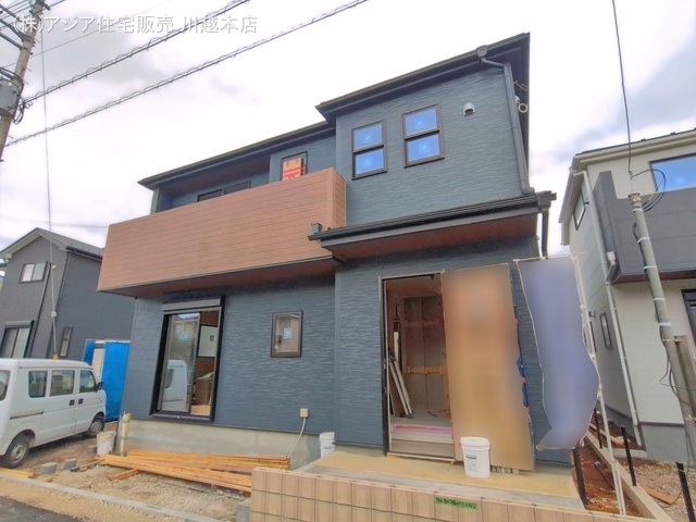 埼玉県川越市大字木野目の新築戸建て外構写真 2026年3月30日撮影