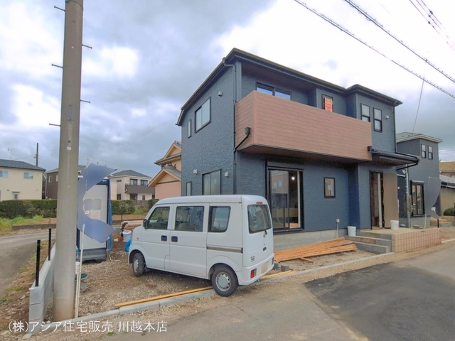 埼玉県川越市大字木野目の新築戸建て外構写真 2026年3月30日撮影