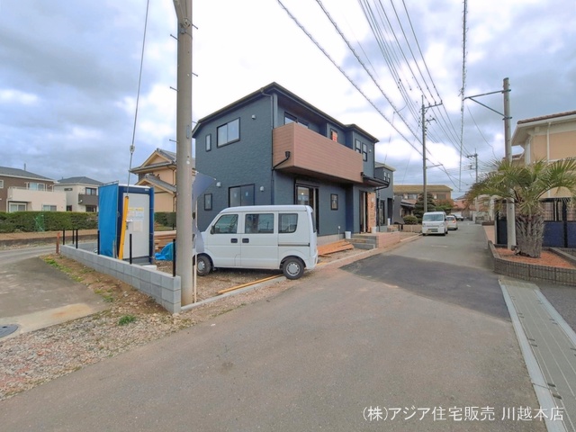 埼玉県川越市大字木野目の新築戸建て外構写真 2026年3月30日撮影