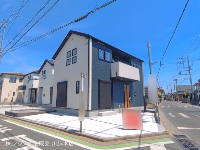 埼玉県富士見市上沢２丁目の新築戸建て完成写真 2026年5月12日撮影