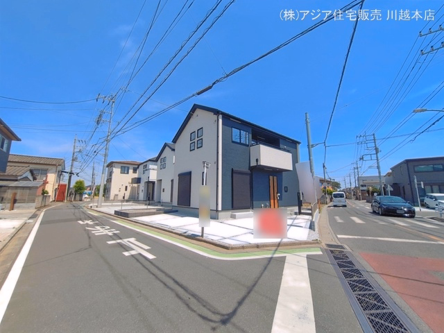 埼玉県富士見市上沢２丁目の新築戸建て完成写真 2026年5月12日撮影