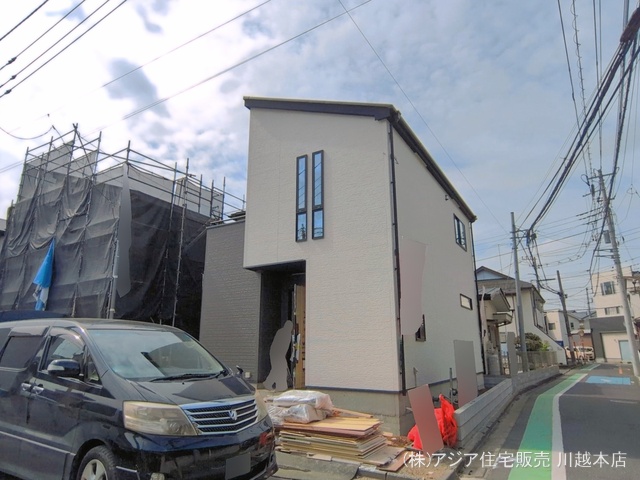 埼玉県ふじみ野市上福岡５丁目の新築戸建て外構写真 2026年4月19日撮影