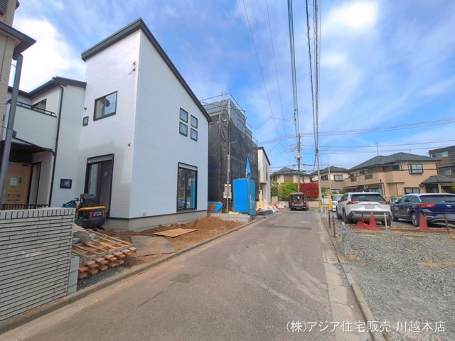 埼玉県ふじみ野市上福岡５丁目の新築戸建て外構写真 2026年4月19日撮影