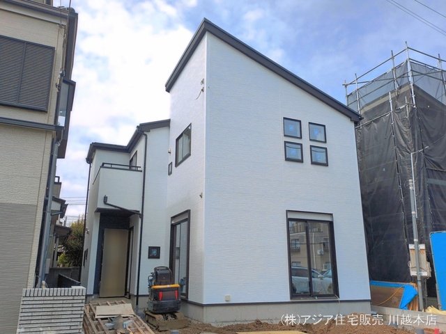 埼玉県ふじみ野市上福岡５丁目の新築戸建て外構写真 2026年4月19日撮影