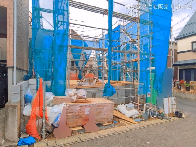埼玉県富士見市渡戸３丁目の新築戸建て基礎写真 2026年6月29日撮影