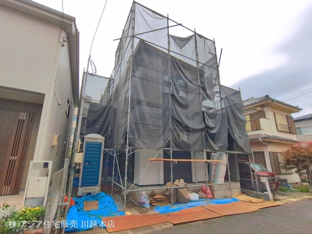 埼玉県ふじみ野市駒西１丁目の新築戸建てシート写真 2026年4月22日撮影