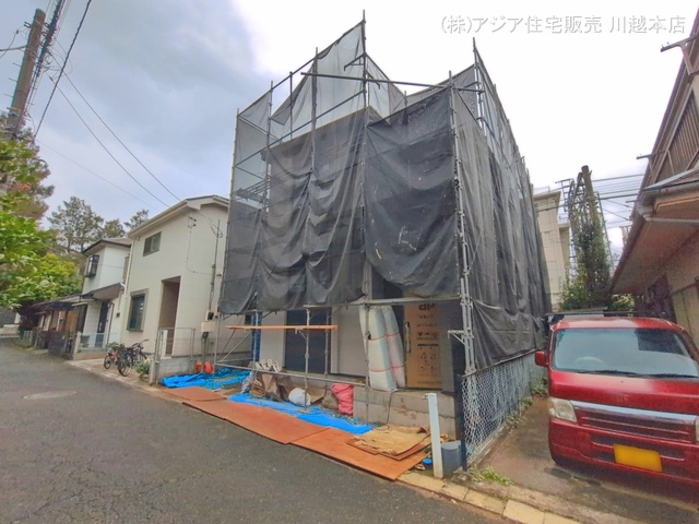 埼玉県ふじみ野市駒西１丁目の新築戸建てシート写真 2026年4月22日撮影