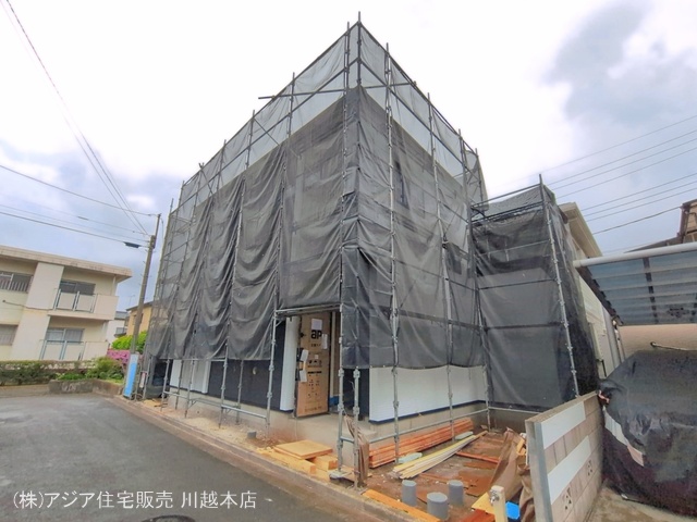 埼玉県ふじみ野市福岡中央２丁目の新築戸建てシート写真 2026年4月22日撮影