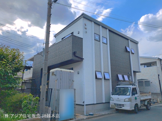 埼玉県ふじみ野市福岡中央２丁目の新築戸建て外構写真 2026年5月12日撮影